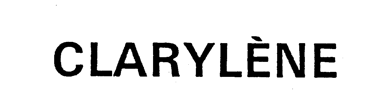 Trademark Logo CLARYLENE