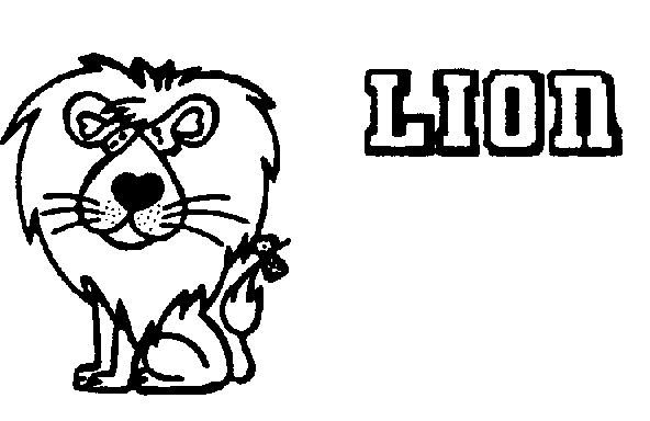 Trademark Logo LION