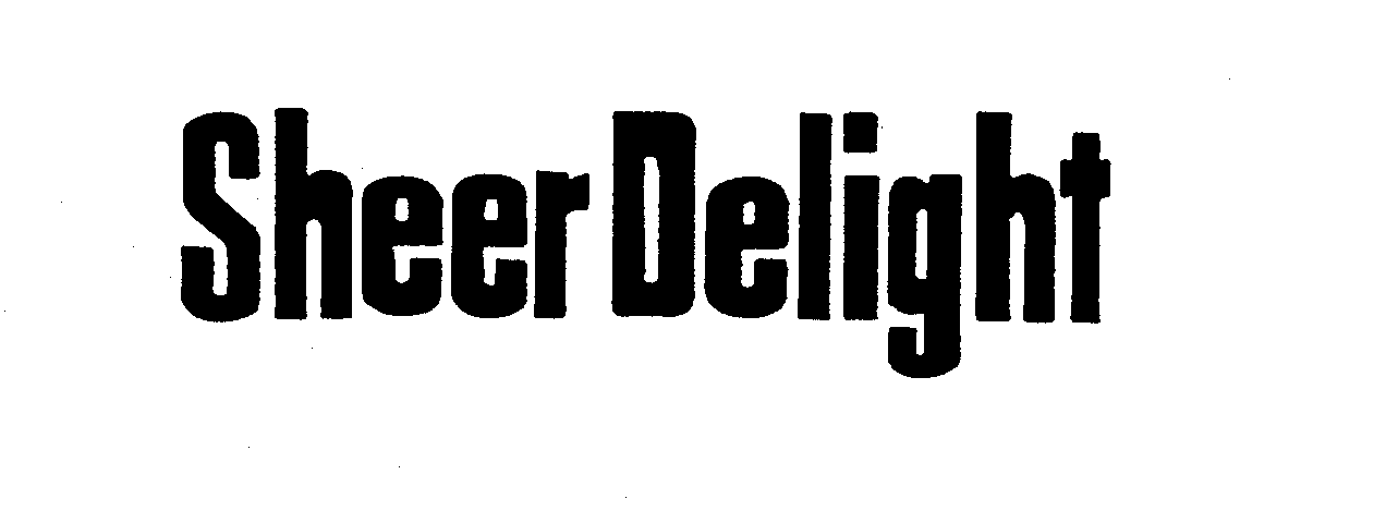 Trademark Logo SHEER DELIGHT