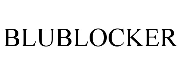 Trademark Logo BLUBLOCKER