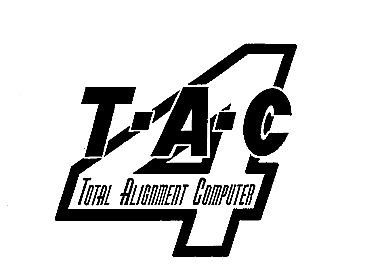 Trademark Logo T-A-C 4 TOTAL ALIGNMENT COMPUTER