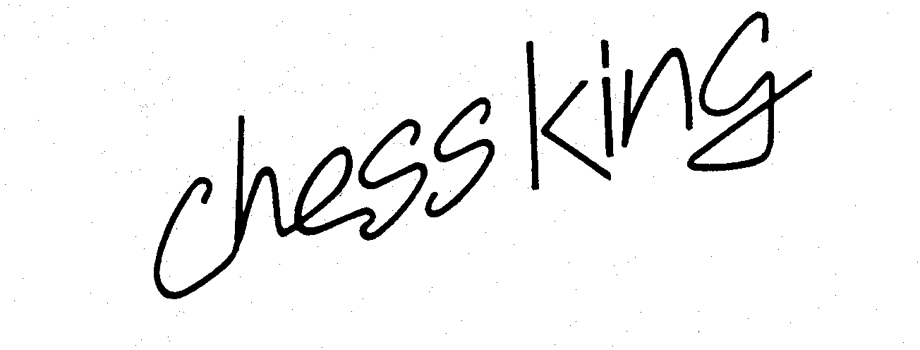 Trademark Logo CHESS KING