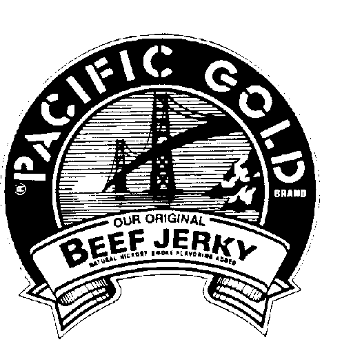 Trademark Logo PACIFIC GOLD BRAND OUR ORIGINAL BEEF JERKY