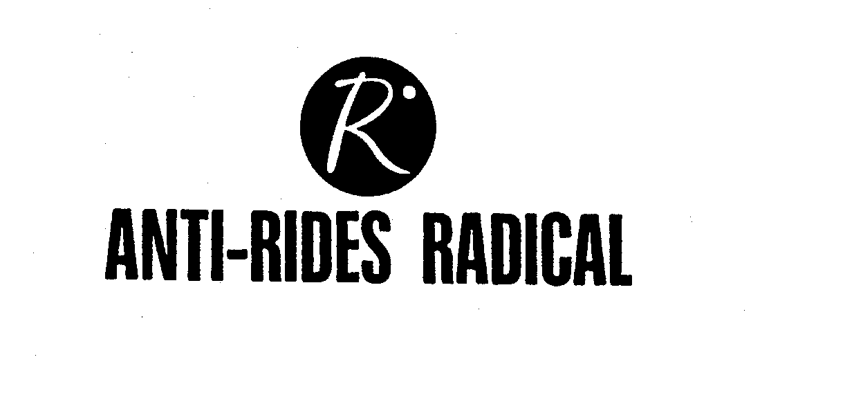  ANTI-RIDES RADICAL R
