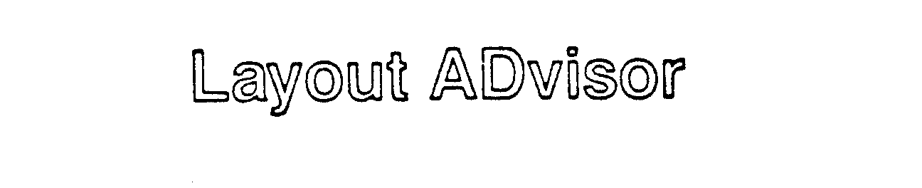 Trademark Logo LAYOUT ADVISOR