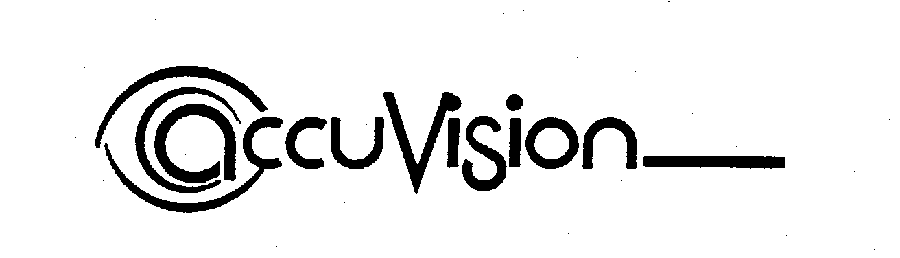Trademark Logo ACCUVISION