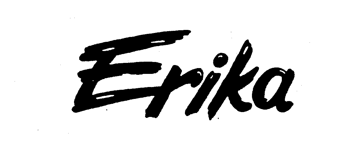 Trademark Logo ERIKA