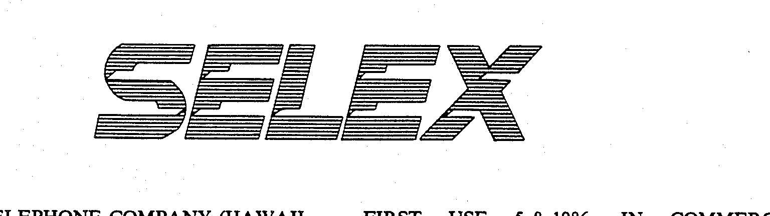 Trademark Logo SELEX