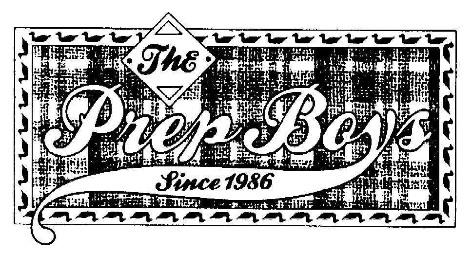 Trademark Logo THE PREP BOYS SINCE 1986