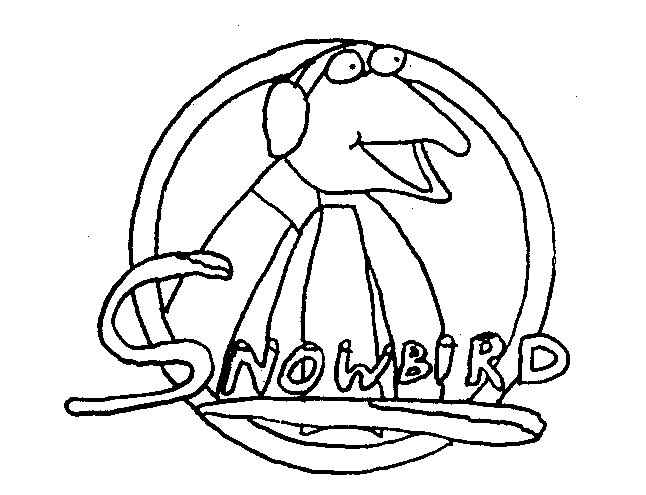 Trademark Logo SNOW BIRD