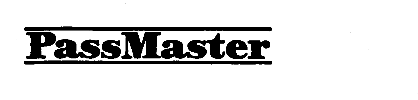  PASSMASTER