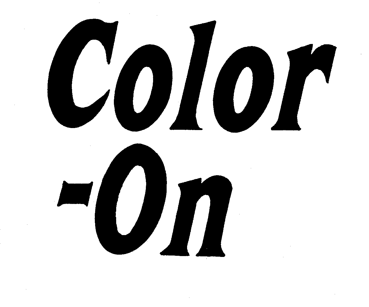 Trademark Logo COLOR-ON