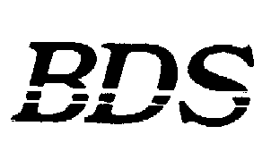 Trademark Logo BDS