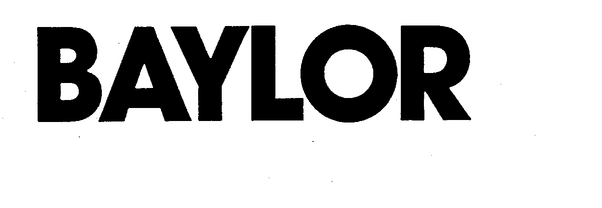 Trademark Logo BAYLOR