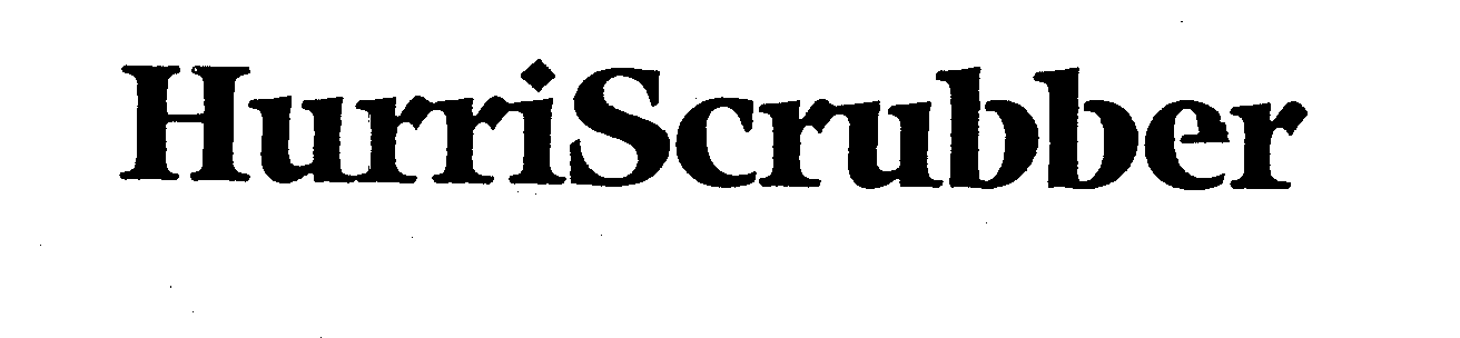  HURRISCRUBBER