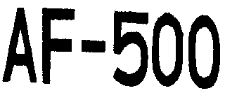 Trademark Logo AF-500