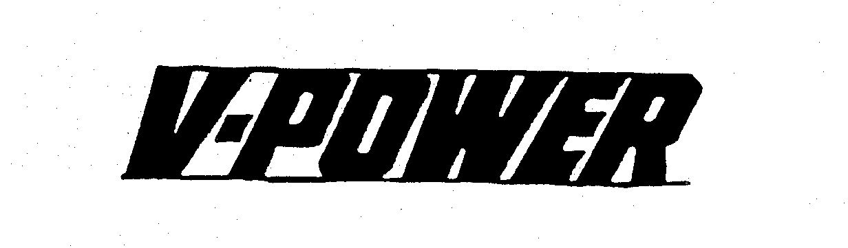 Trademark Logo V-POWER