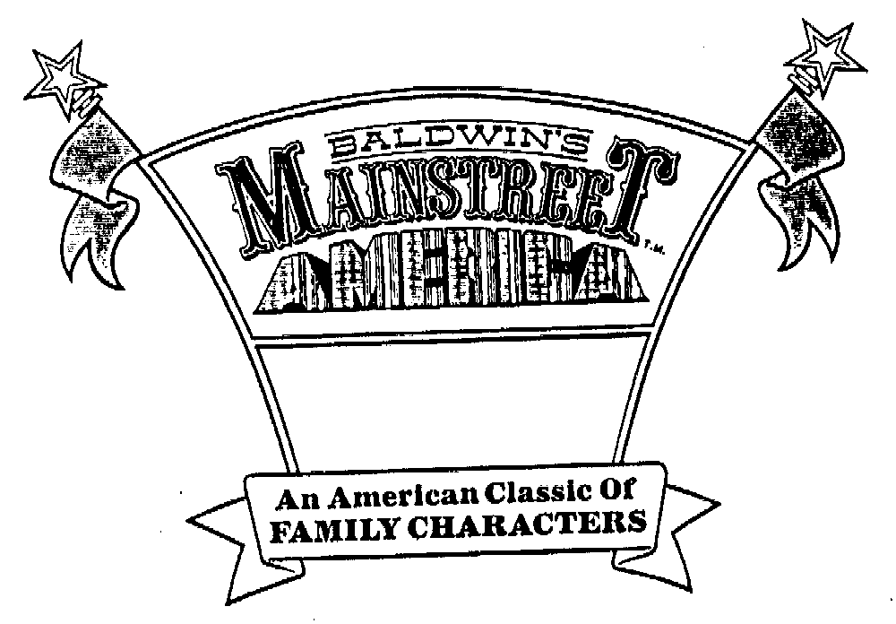 Trademark Logo MAINSTREET AMERICA AN AMERICAN CLASSIC OF FAMILY CHARACTERS