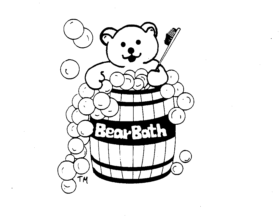 Trademark Logo BEAR BATH