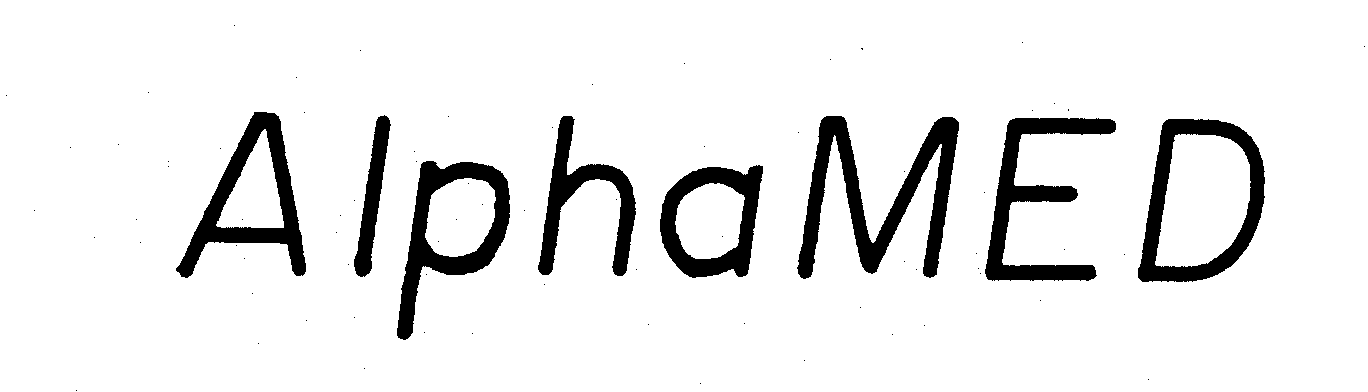 Trademark Logo ALPHAMED