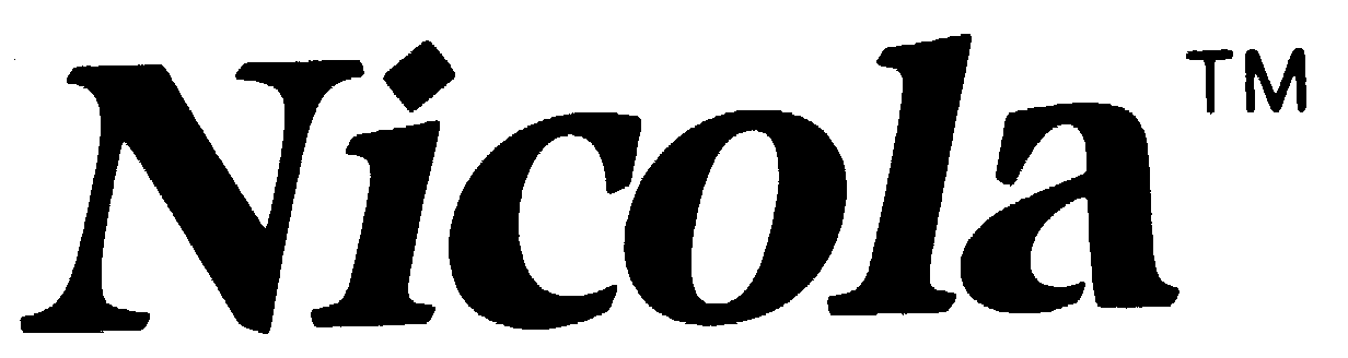 Trademark Logo NICOLA