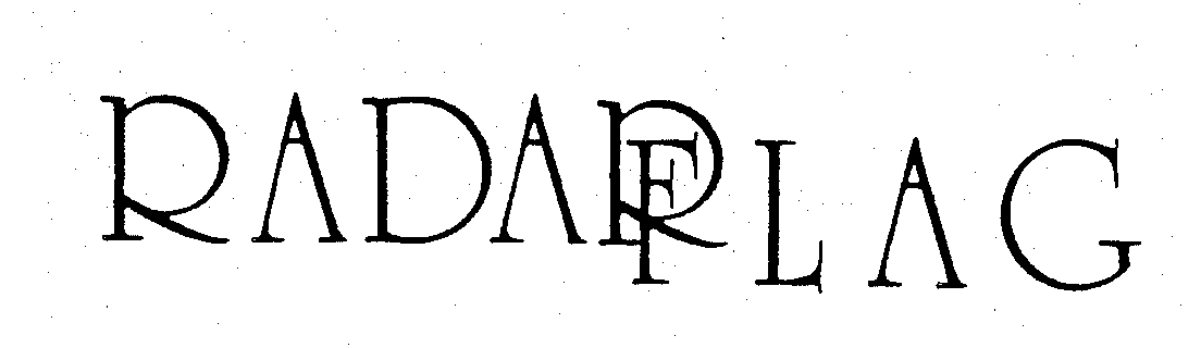 Trademark Logo RADAR FLAG