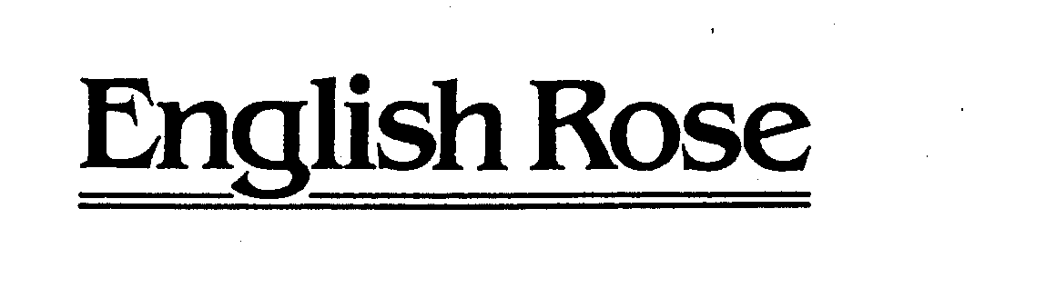 Trademark Logo ENGLISH ROSE