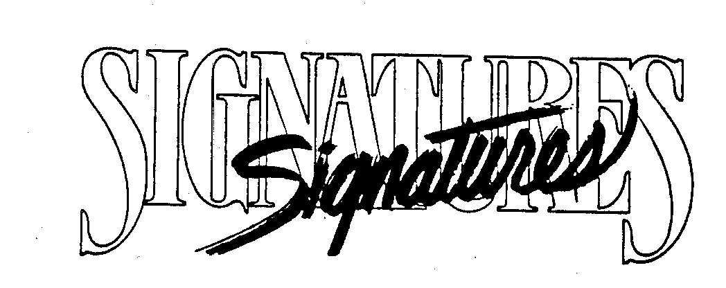 Trademark Logo SIGNATURES