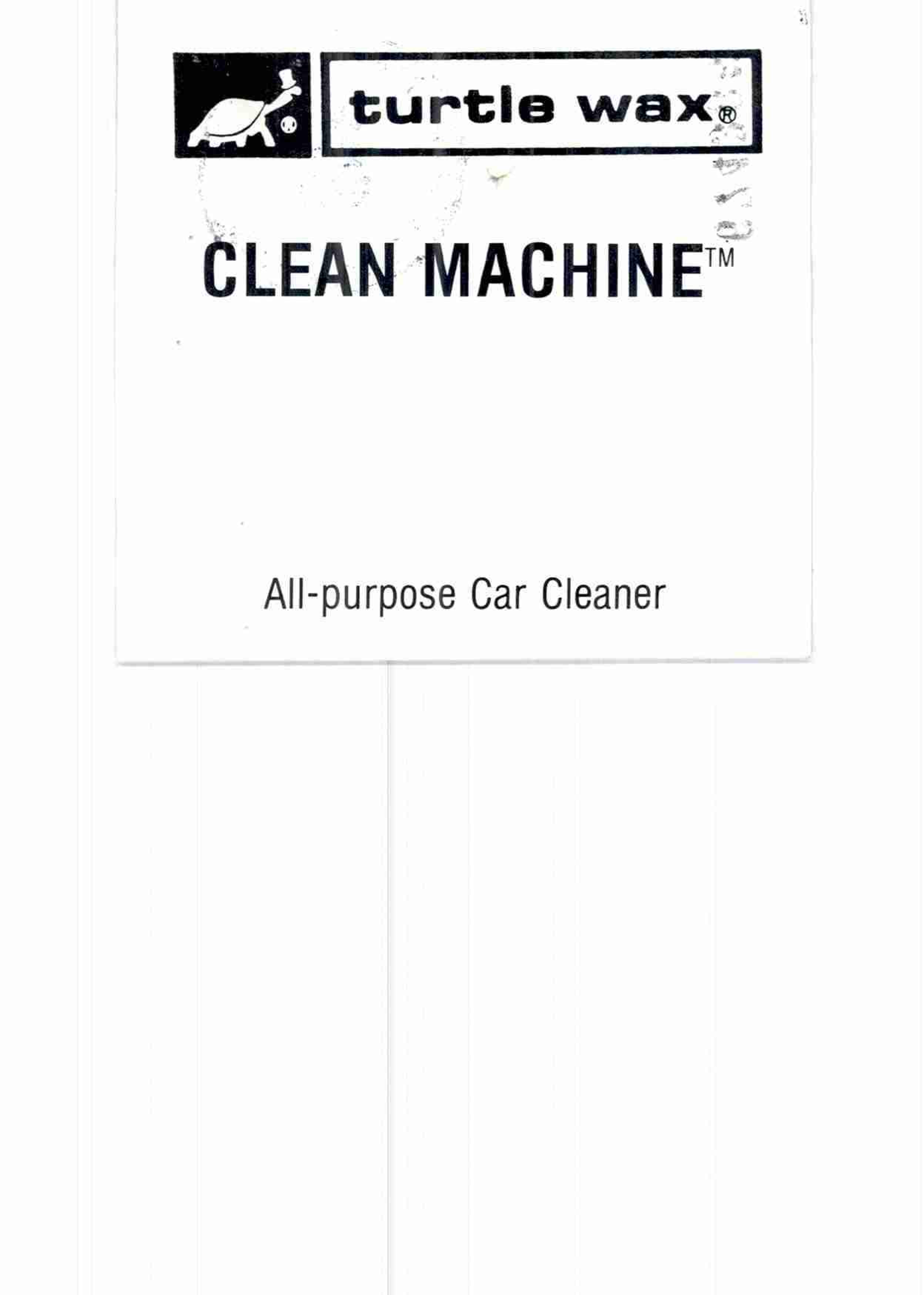 CLEAN MACHINE