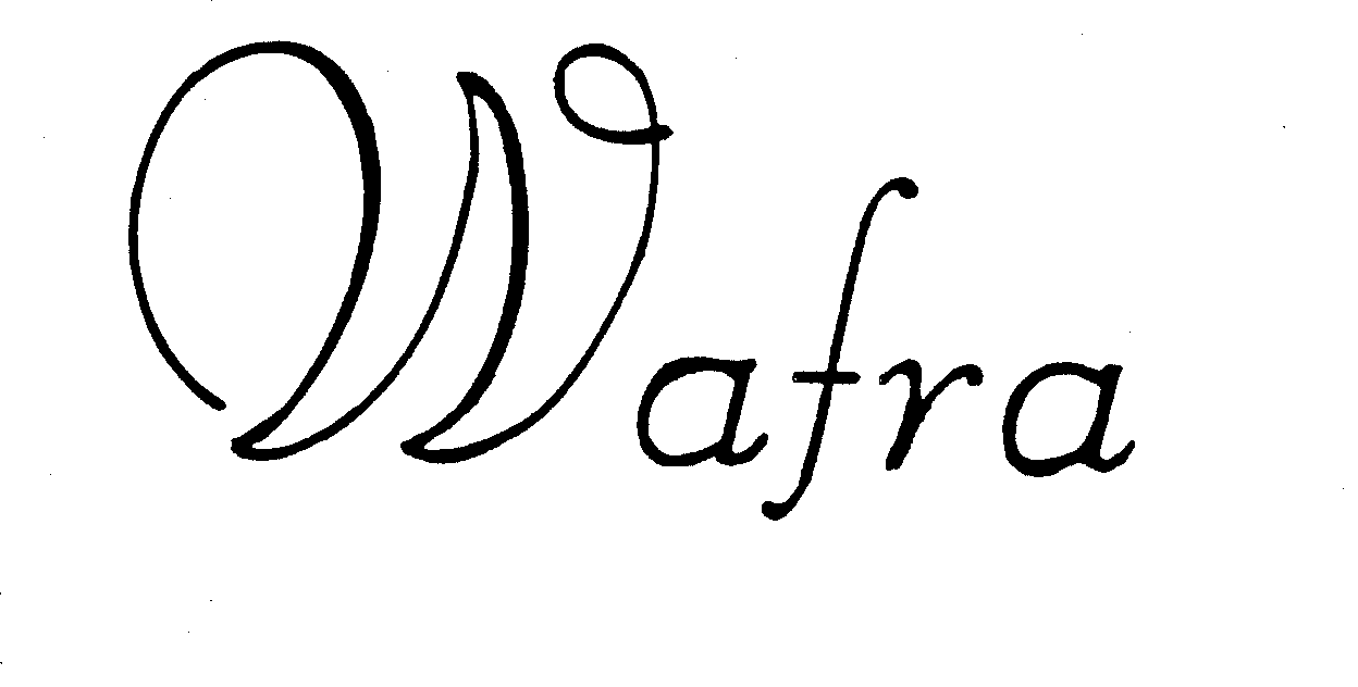 Trademark Logo WAFRA