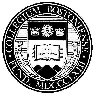 COLLEGIUM BOSTONIENSE FUND. MDCCCLXIII RELIGIONI ET BONIS ARTIBUS