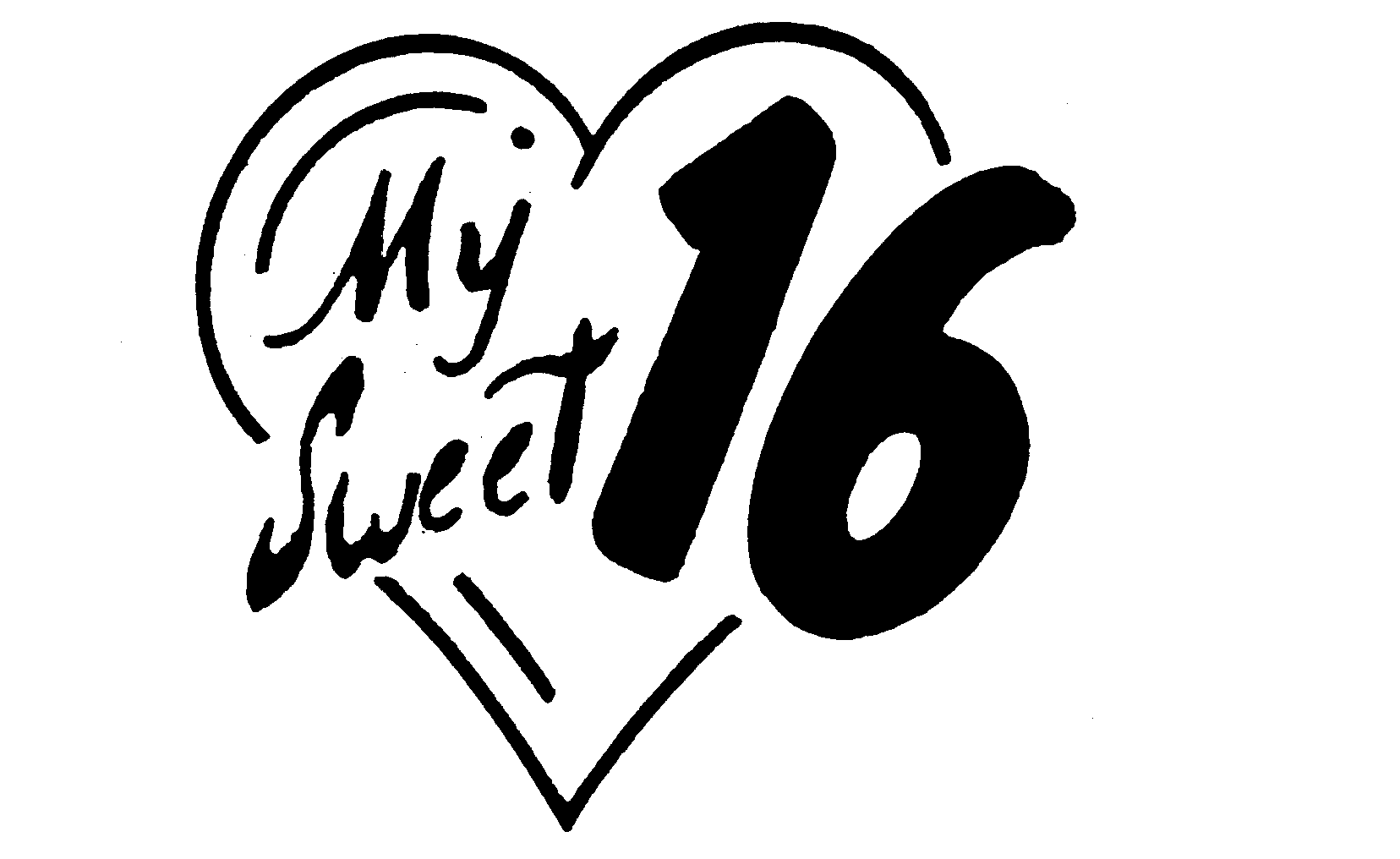 Trademark Logo MY SWEET 16