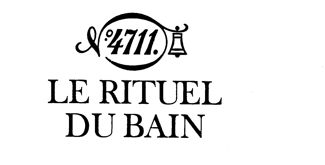 Trademark Logo NO.4711. LE RITUEL DU BAIN