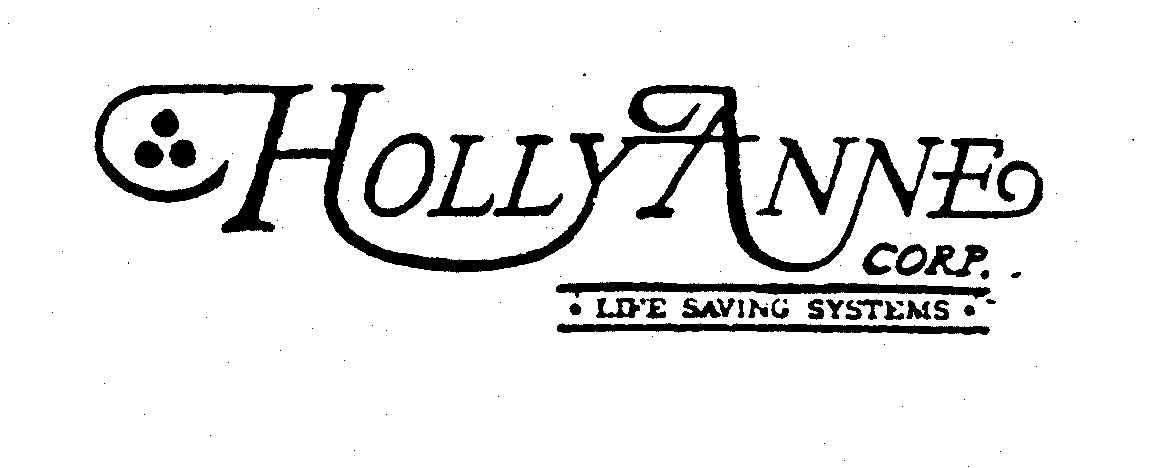  HOLLYANNE CORP. -LIFE SAVING SYSTEMS-