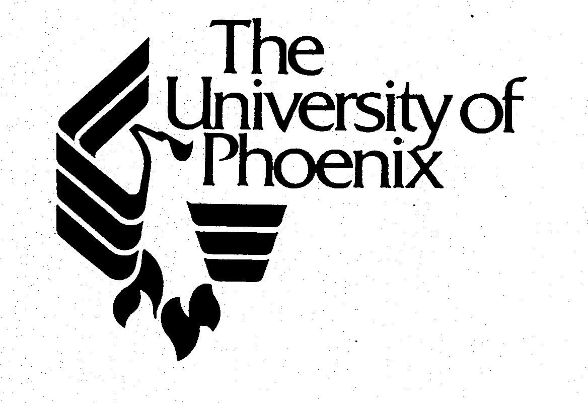 Trademark Logo THE UNIVERSITY OF PHOENIX