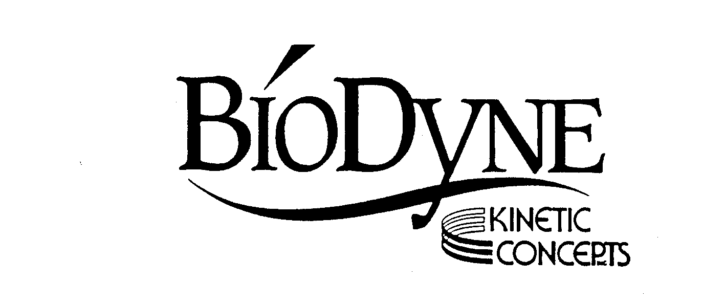 Trademark Logo BIODYNE KENETIC CONCEPTS