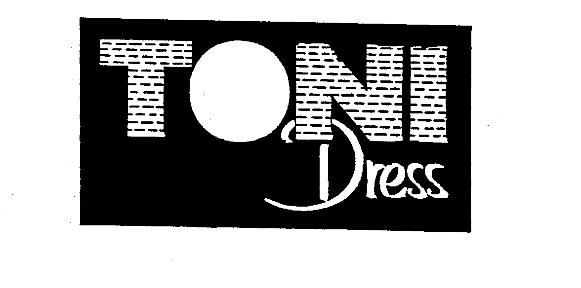 Trademark Logo TONI DRESS