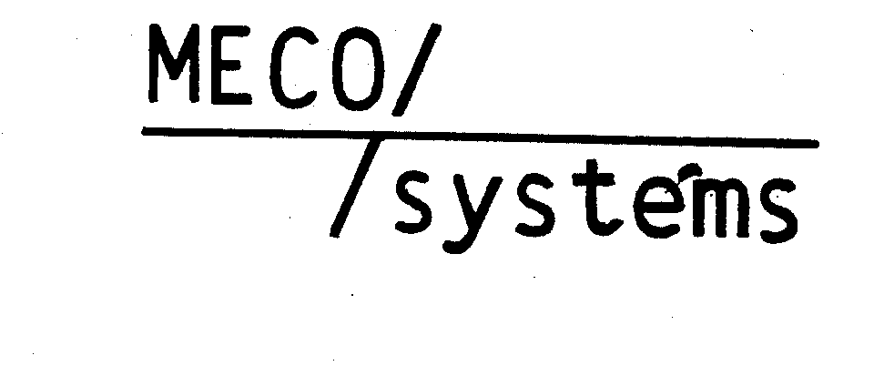  MECO/SYSTEMS