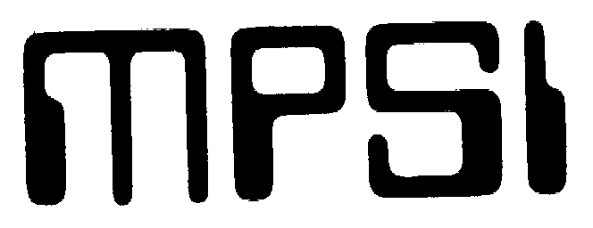 Trademark Logo MPSI
