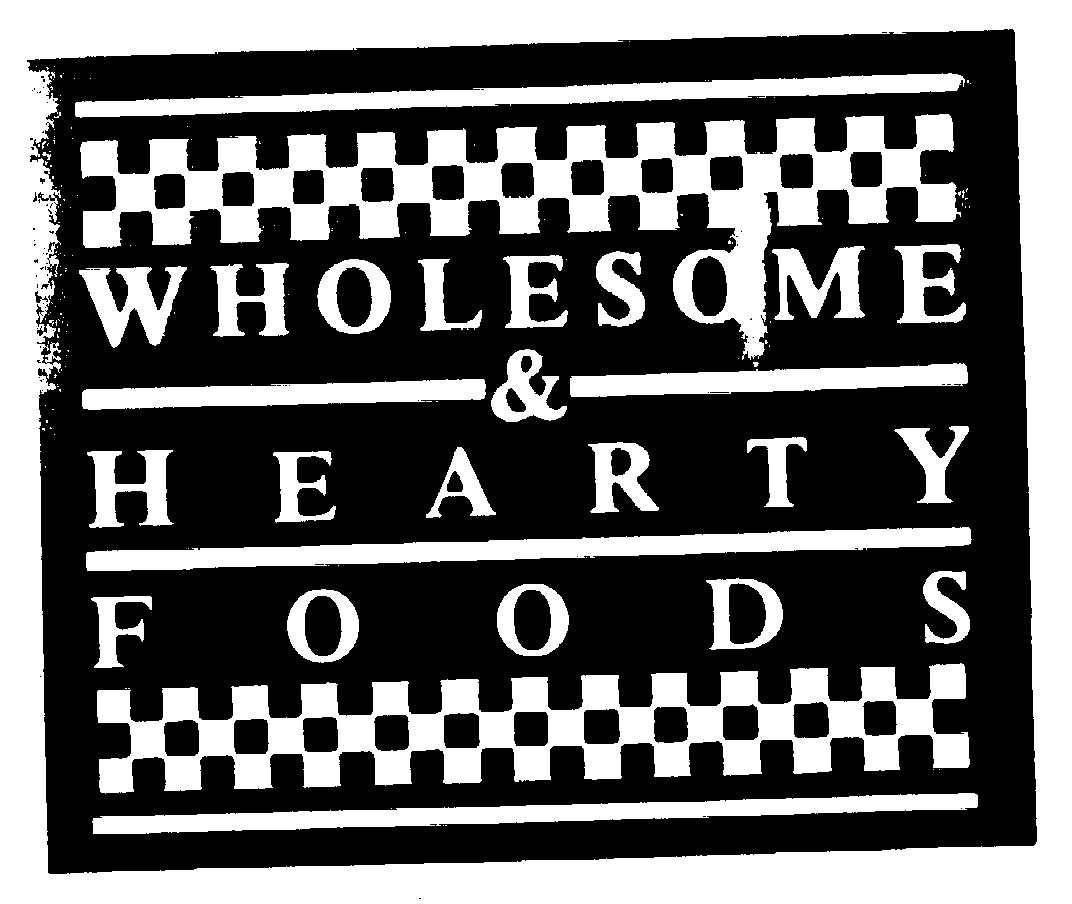 Trademark Logo WHOLESOME & HEARTY FOODS