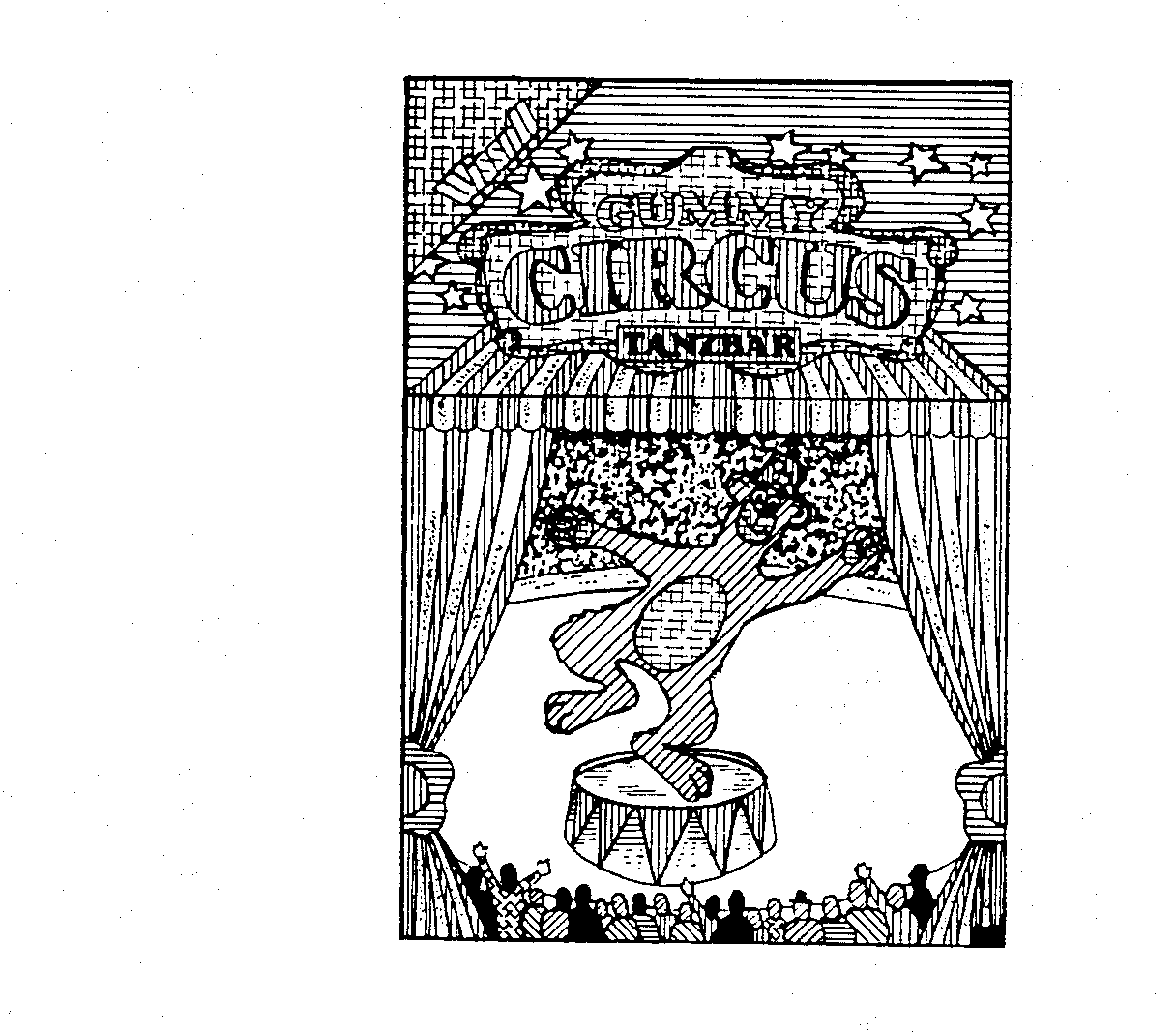 Trademark Logo WISSOLL GUMMY CIRCUS TANZBAR