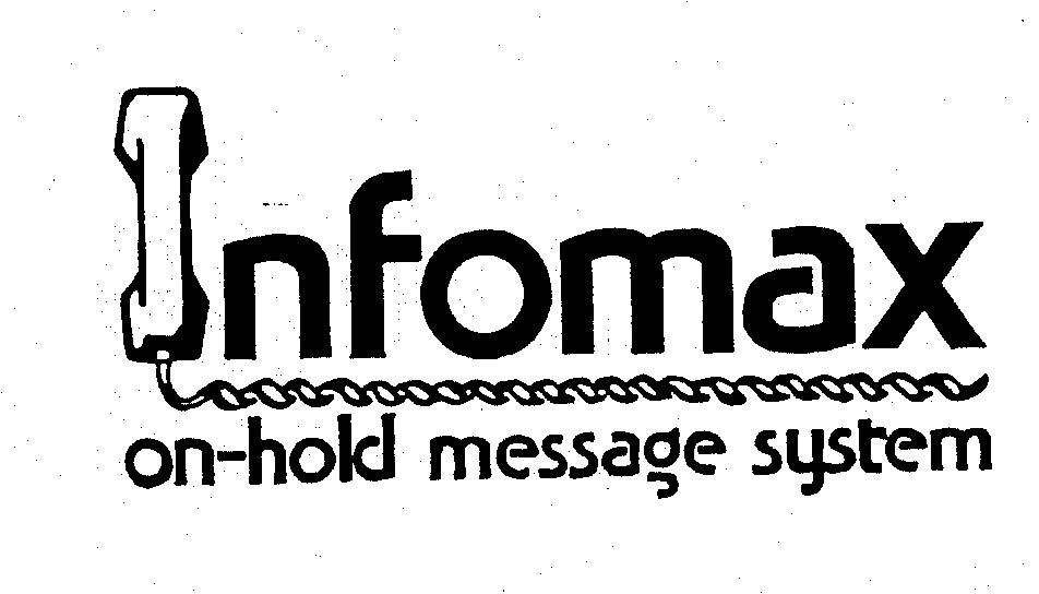 Trademark Logo INFOMAX ON-HOLD MESSAGE SYSTEM