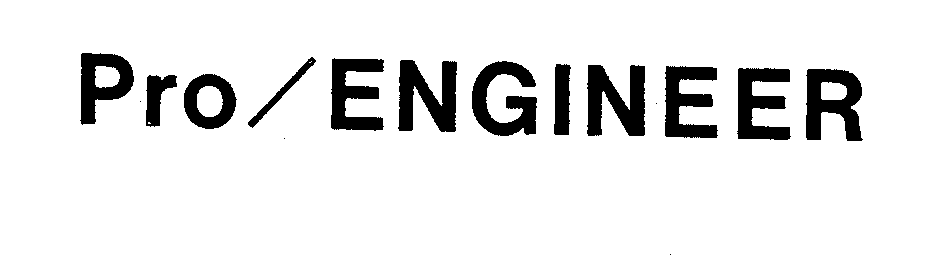 Trademark Logo PRO/ENGINEER
