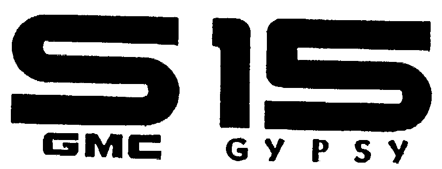 Trademark Logo S15 GMC GYPSY