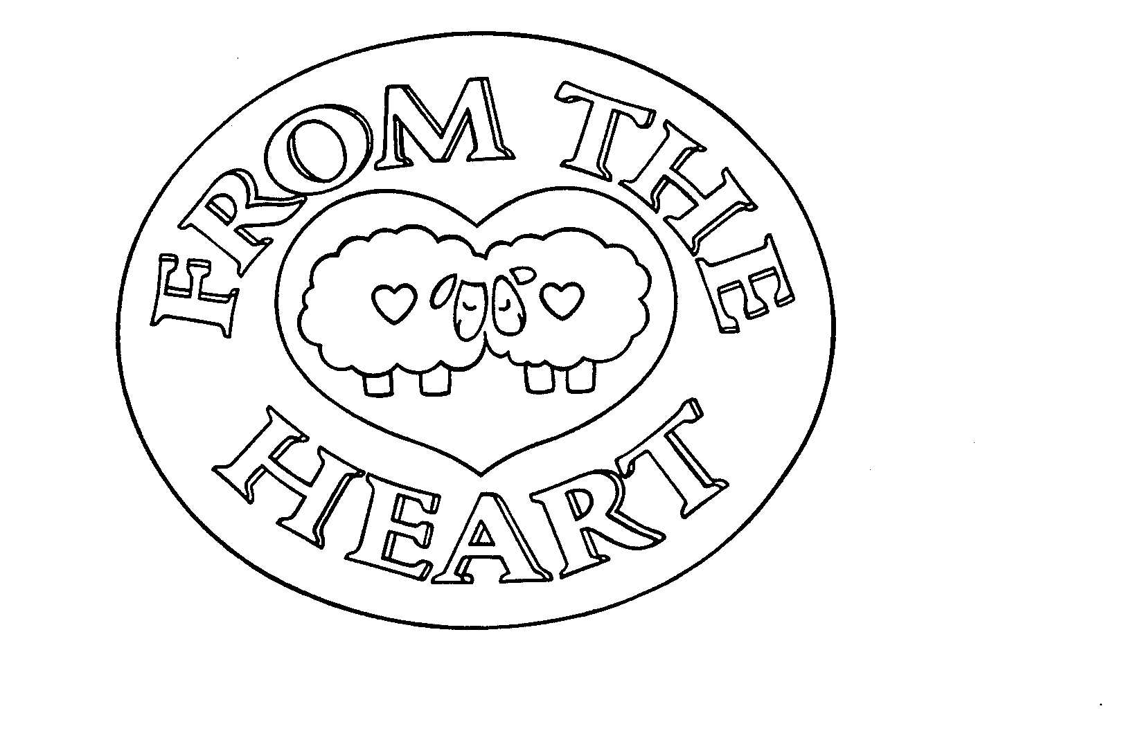 Trademark Logo FROM THE HEART