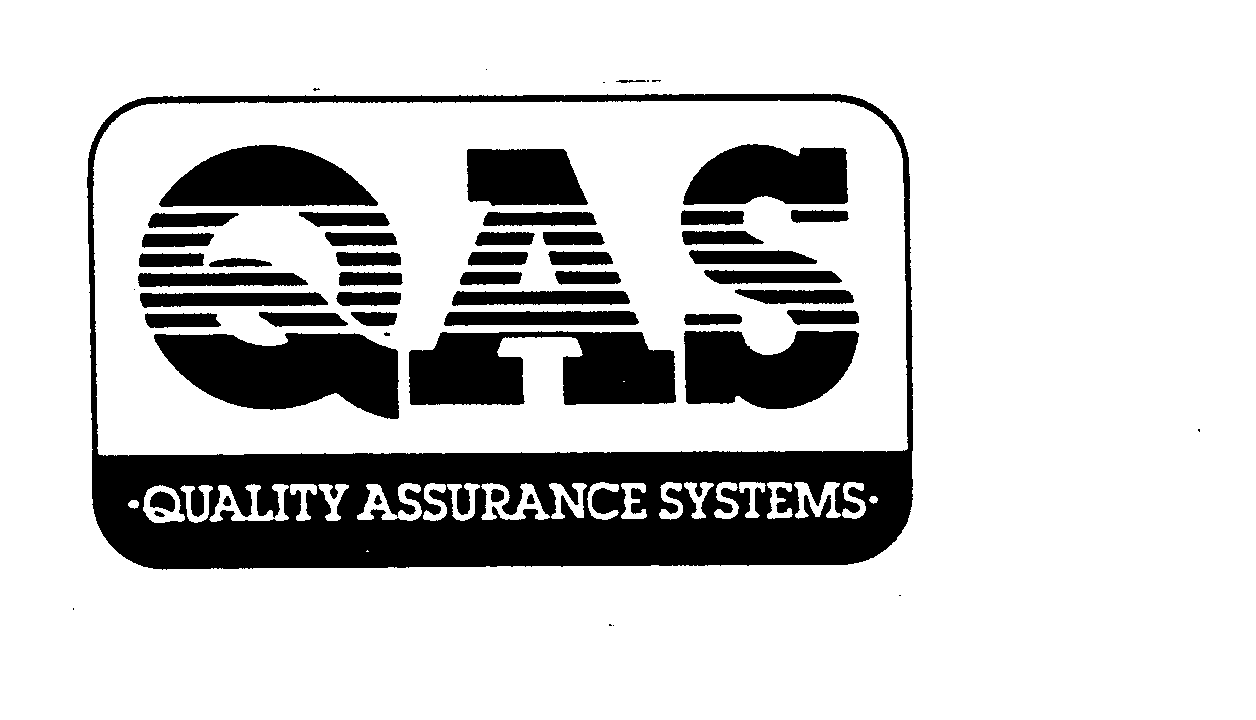Trademark Logo QAS QUALITY ASSURANCE SYSTEMS