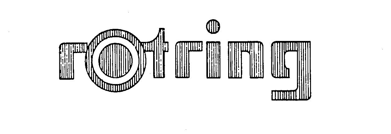 Trademark Logo ROTRING