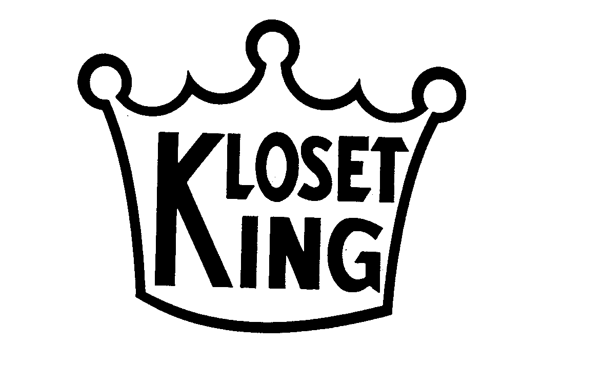 Trademark Logo KLOSET KING
