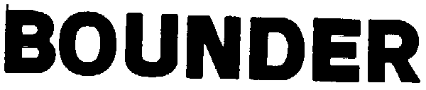 Trademark Logo BOUNDER