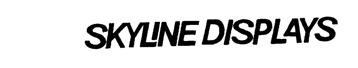 Trademark Logo SKYLINE DISPLAYS